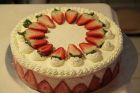 Erdbeermousse-Torte